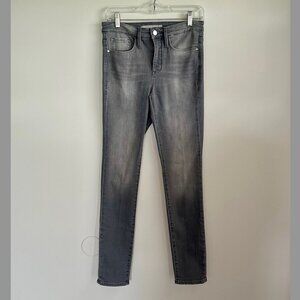 Athleta Skinny Slim Leg Gray Denim Jeans Sculptek Size 6